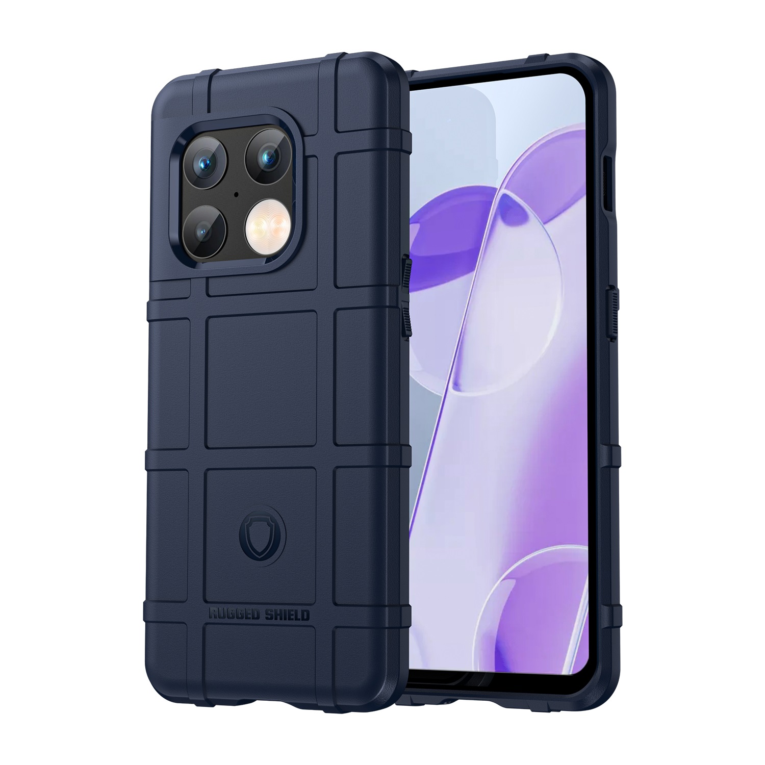 Hoesje voor OnePlus 10 Pro - Beschermende hoes - Back Cover - TPU Case - Blauw afbeelding