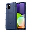 Hoesje geschikt voor Samsung Galaxy A03 - Beschermende hoes - Back Cover - TPU Case - Blauw