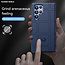 Hoesje voor Samsung Galaxy S22 Ultra 5G - Beschermende hoes - Back Cover - TPU Case - Blauw