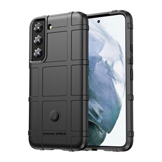 Case2go Hoesje voor Samsung Galaxy S22 Plus 5G - Beschermende hoes - Back Cover - TPU Case - Zwart