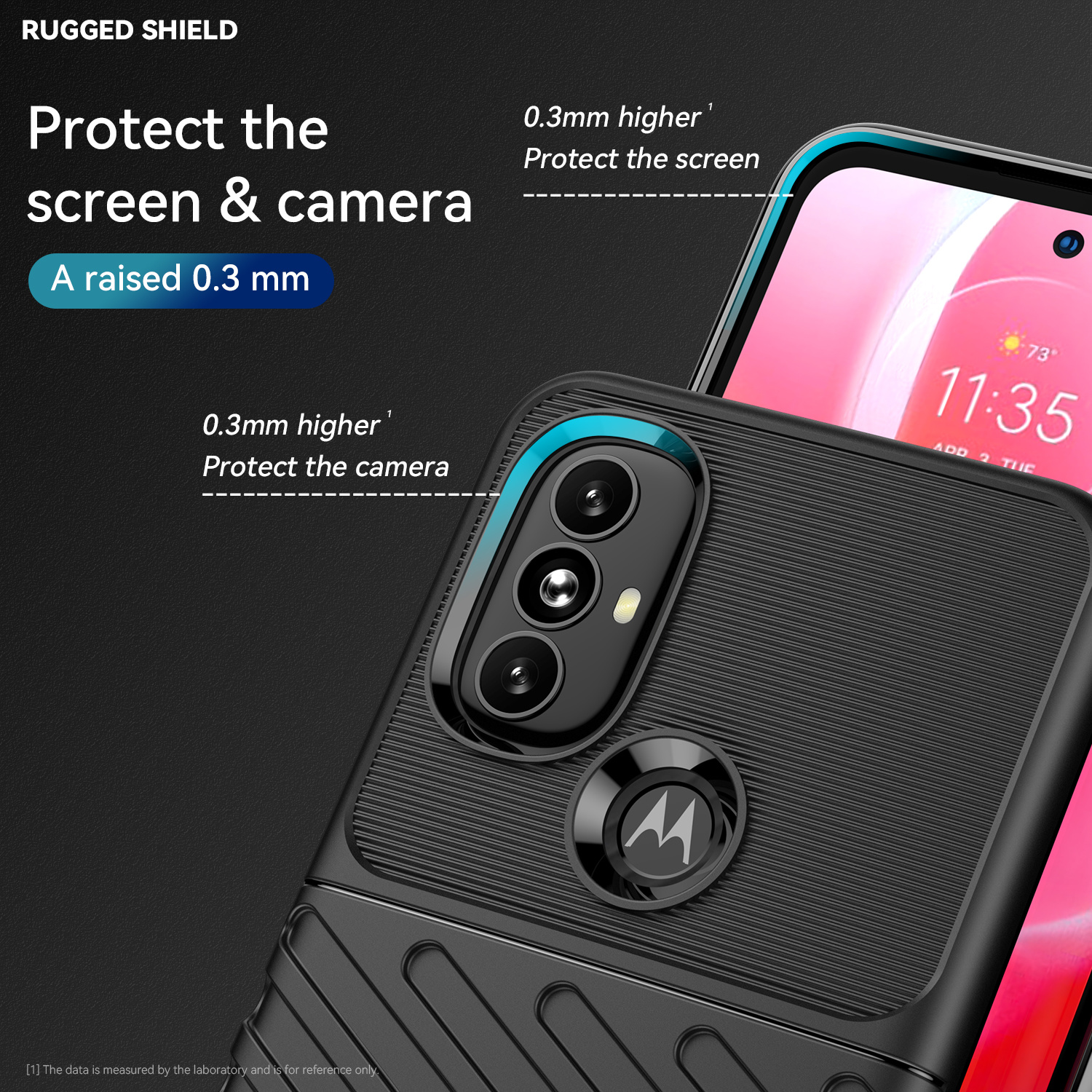 betalen Fonkeling Kinderrijmpjes Case2go Hoesje voor Motorola Moto G Power 5G - Back cover - Flexibel TPU -  Schokbestendig - Zwart | Case2go.nl
