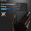 Hoesje voor Samsung Galaxy S22 Plus 5G - Back cover - Flexibel TPU - Schokbestendig - Zwart