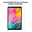 Tablet screenprotector geschikt voor Samsung Galaxy Tab A 8.0 (2019) - Case-friendly screenprotector - 2 stuks - Tempered Glass - Transparant