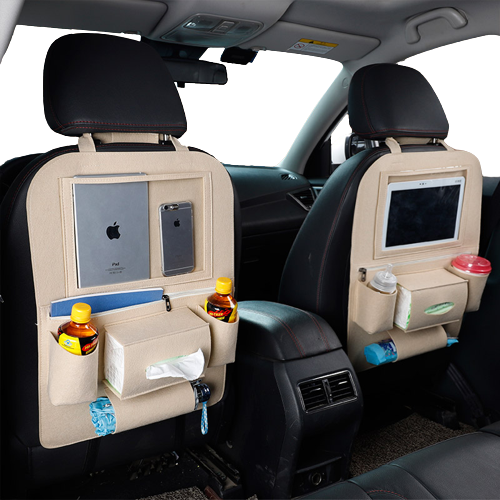 Case2go - Organisateur de voiture avec support pour tablette - Organisateur  de siège