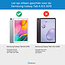 Case2go - Tablet hoes geschikt voor Samsung Galaxy Tab A 8.0 (2019) - Tri-Fold Book Case met Transparante Back Cover en Pencil Houder - Licht Blauw/Grijs