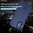 Hoesje voor iPhone 12 - Beschermende hoes - Back Cover - TPU Case - Blauw