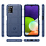 Hoesje voor Samsung Galaxy A03s - Beschermende hoes - Back Cover - TPU Case - Blauw