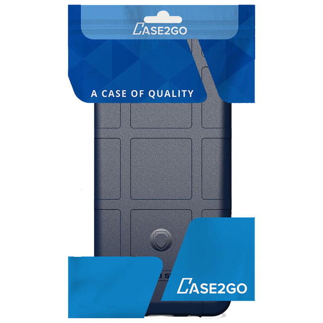 Hoesje voor Samsung Galaxy A03s - Beschermende hoes - Back Cover - TPU Case - Blauw