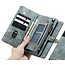 CaseMe - Telefoonhoesje geschikt voor Samsung Galaxy S22 5G - 2 in 1 Book Case en Back Cover - Blauw