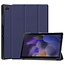 Case2go Hoesje geschikt voor Samsung Galaxy Tab A8 Hoes - Samsung Tab A8 Hoes met Auto Wake Functie - Donker Blauw