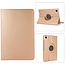 Case2go - Tablet hoes geschikt voor Samsung Galaxy Tab A8 (2022 &amp; 2021) - 10.5 Inch - Draaibare Book Case Cover - Goud