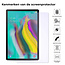 Tablet screenprotector geschikt voor Samsung Galaxy Tab S5e - Case-friendly screenprotector - 2 stuks - Tempered Glass - Transparant