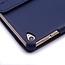 Case2go - Tablet hoes geschikt voor iPad 9.7 inch (2017/2018) - draaibare book case - Donker Blauw