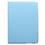 Case2go - Tablet hoes geschikt voor iPad 9.7 inch (2017/2018) - draaibare book case - Licht Blauw