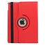 Tablet hoes geschikt voor iPad 9.7 - draaibare book case - Rood