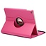 Case2go Case2go - Tablet hoes geschikt voor iPad 9.7 inch (2017/2018) - draaibare book case - Magenta