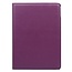 Case2go - Tablet hoes geschikt voor iPad 9.7 inch (2017/2018) - draaibare book case - Paars