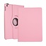 Case2go - Tablet hoes geschikt voor iPad 10.2 Inch 2021 / 2020 / 2019 - Draaibare Book Case Cover - Roze