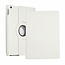 Case2go Case2go - Tablet hoes geschikt voor iPad 10.2 Inch 2021 / 2020 / 2019 - Draaibare Book Case Cover - Wit