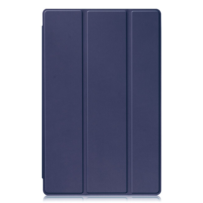Tablet hoes geschikt voor Lenovo Tab M10 - 10.1 inch - TB-X306f - Book Case met TPU cover - Donker Blauw