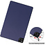 Tablet hoes geschikt voor Lenovo Tab M10 - 10.1 inch - TB-X306f - Book Case met TPU cover - Donker Blauw
