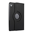 Case2go - Tablet hoes geschikt voor Lenovo Tab P11 Pro - Draaibare Book Case Cover - 11.5 Inch - Zwart