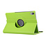 Case2go - Tablet hoes geschikt voor Lenovo Tab P11 Pro - Draaibare Book Case Cover - 11.5 Inch - Groen