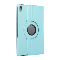 Case2go - Tablet hoes geschikt voor Lenovo Tab P11 Pro - Draaibare Book Case Cover - 11.5 Inch - Licht Blauw