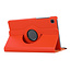 Case2go - Tablet hoes geschikt voor Samsung Galaxy Tab A7 Lite - Draaibare Book Case Cover - 8.7 inch - Oranje