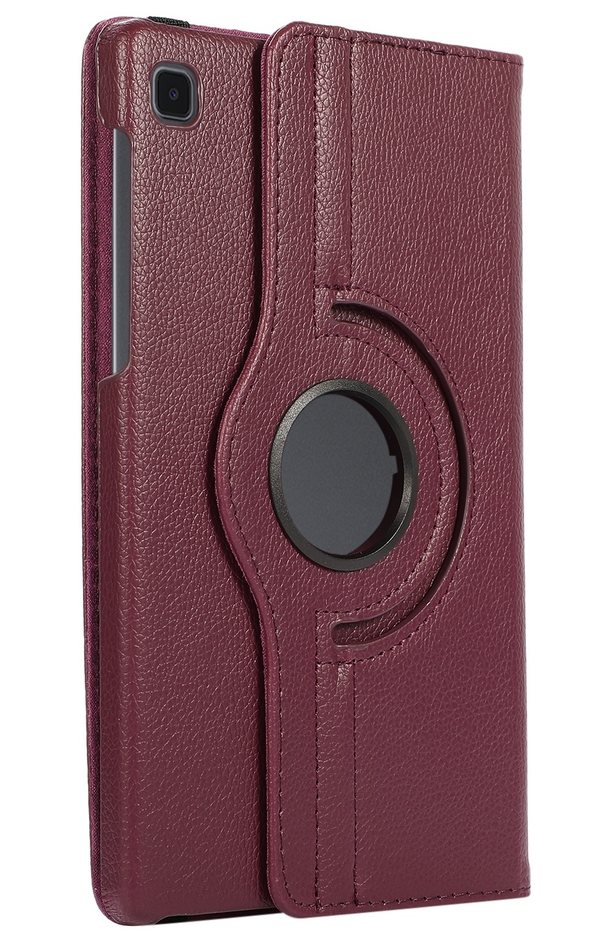 Case2go - Tablet hoes geschikt voor Samsung Galaxy Tab A7 Lite - Draaibare Book Case Cover - 8.7 inch - Paars afbeelding