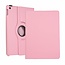 Case2go - Tablet hoes geschikt voor iPad 10.2 inch 2019 / 2020 / 2021 - Draaibare Book Case + Screenprotector - Roze