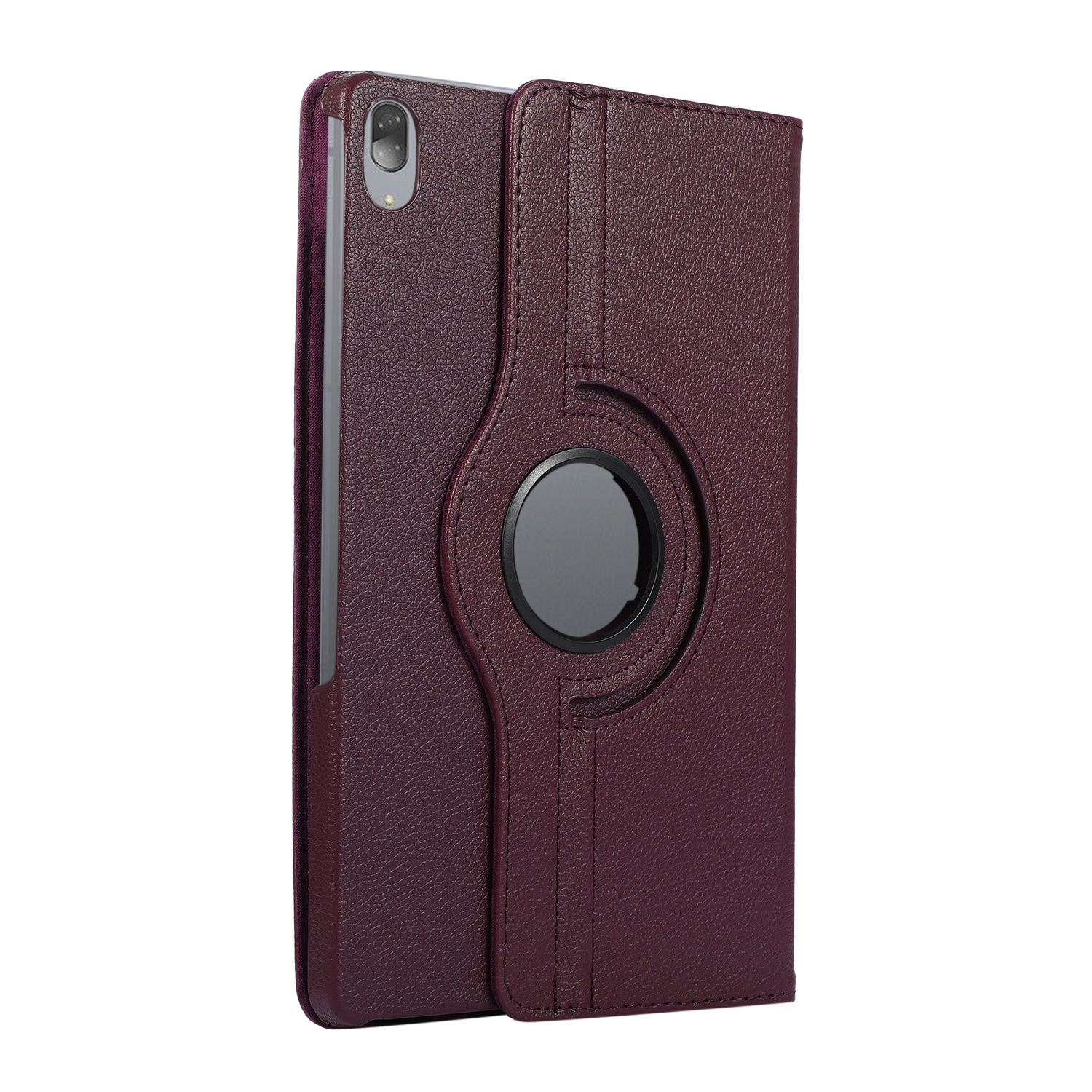 Case2go - Tablet hoes geschikt voor Lenovo Tab P11 Pro - Draaibare Book Case Cover - 11.5 Inch - Paars afbeelding