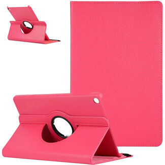 Case2go Case2go - Tablet hoes geschikt voor Samsung Galaxy Tab A7 - Draaibare Book Case Cover - 10.4 inch - Magenta