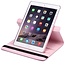Case2go - Tablet hoes geschikt voor iPad 9.7 inch (2017/2018) - draaibare book case - Roze