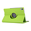 Case2go - Tablet hoes geschikt voor Lenovo Tab P11 - Draaibare Book Case Cover - 11 inch - Groen