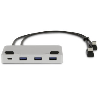 LMP LMP - USB-C HUB Dock ProStand 4K - 7 Poorten - Aluminium - Zilver