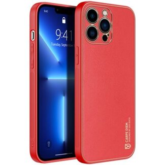 Dux Ducis - Hoesje geschikt voor iPhone 13 Pro Max - Yolo Series - Rood