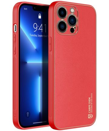 Dux Ducis - Hoesje geschikt voor iPhone 13 Pro Max - Yolo Series - Rood afbeelding