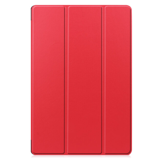 Samsung Galaxy Tab S7 FE Hoes en Screenprotector - 12.4 inch - Tablet hoes en Screenprotector  - Rood