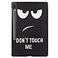Samsung Galaxy Tab S7 FE Hoes en Screenprotector - 12.4 inch - Tablet hoes en Screenprotector  - Don't Touch Me