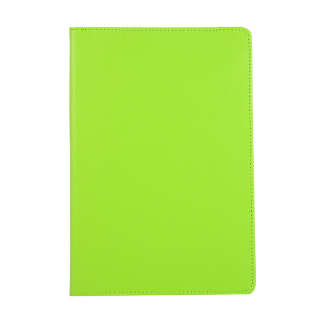 Case2go - Tablet hoes geschikt voor Samsung Galaxy Tab S7 FE - Draaibare Book Case Cover - 12.4 Inch - Groen