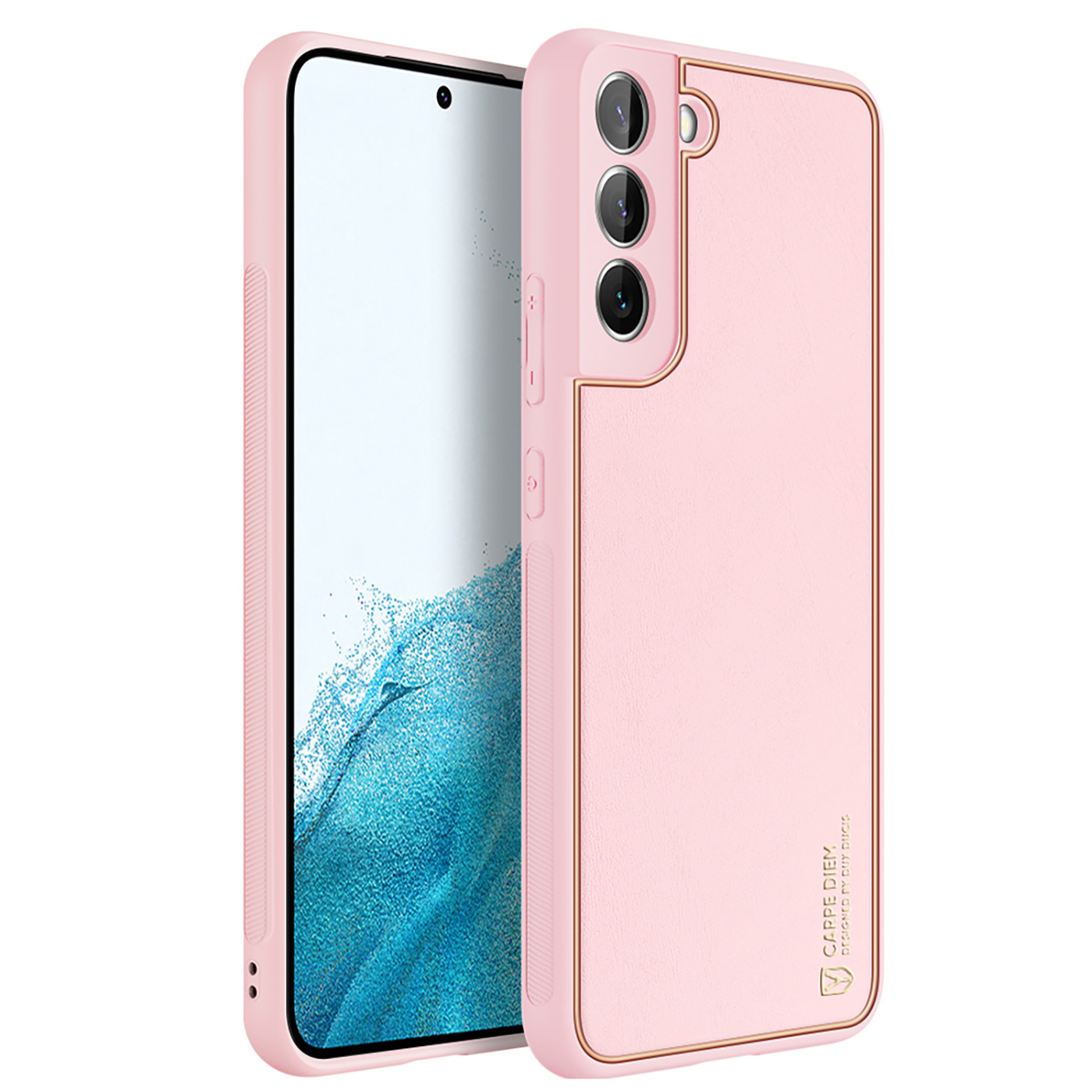 Dux Ducis - Hoesje geschikt voor Samsung Galaxy S22 Plus - Yolo Series - Roze afbeelding
