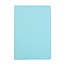Case2go - Tablet Hoes geschikt voor Samsung Galaxy Tab S7 FE - 12.4 Inch - Draaibare Book Case Cover - Licht Blauw