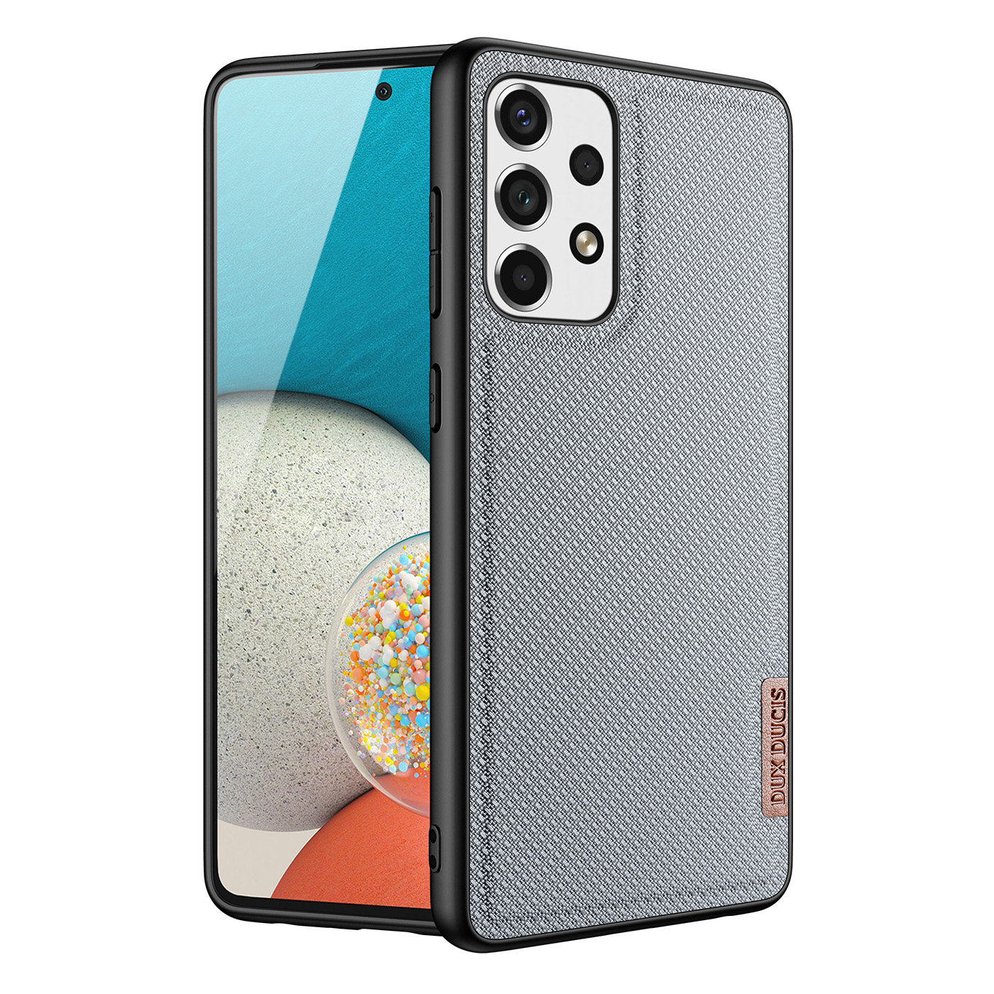 Dux Ducis - Telefoonhoesje geschikt voor Samsung Galaxy A73 5G - Fino Series - Back Cover - Blauw afbeelding