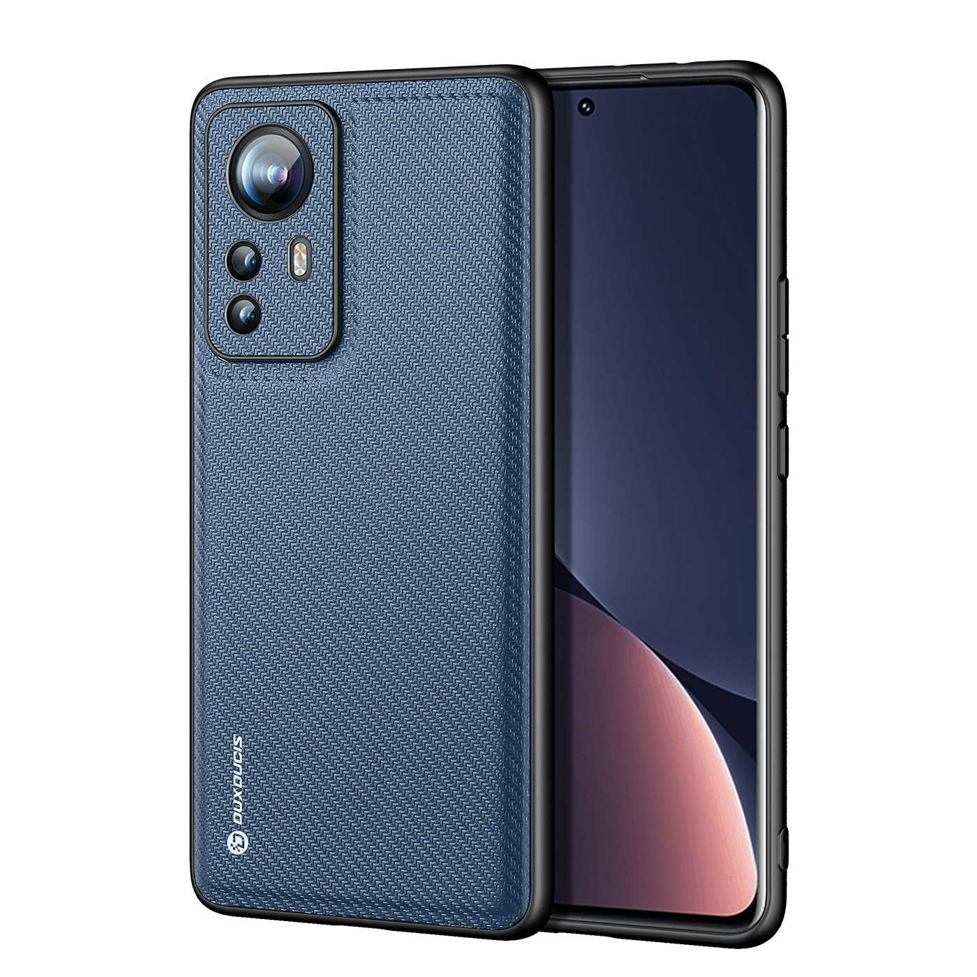 Dux Ducis - Telefoonhoesje geschikt voor Xiaomi 12 Pro - Fino Series - Back Cover - Blauw afbeelding