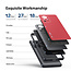 Dux Ducis - Telefoonhoesje geschikt voor Xiaomi 12 Pro  - Fino Series - Back Cover - Rood