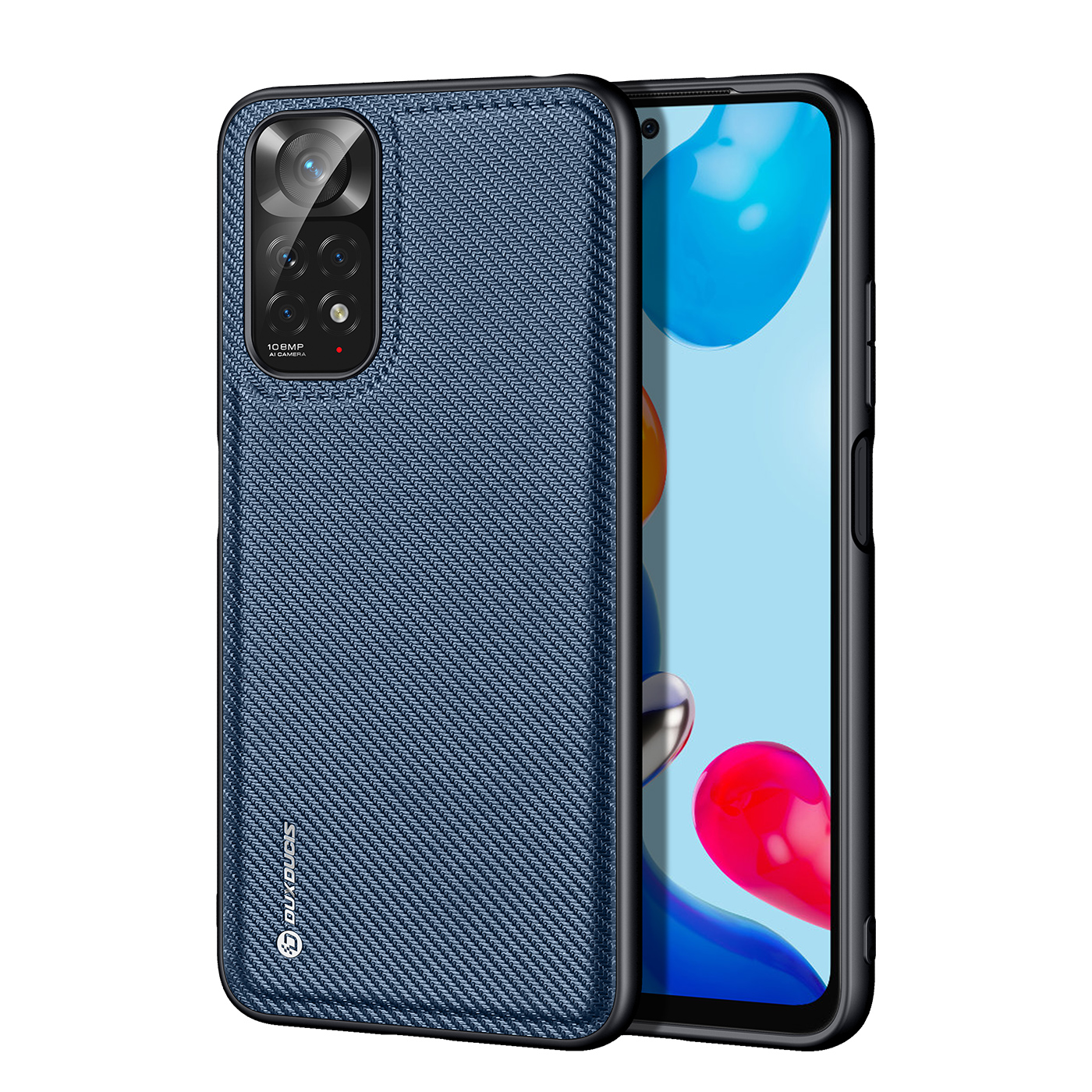 Dux Ducis - Telefoonhoesje geschikt voor Xiaomi Mi 11 - Fino Series - Back Cover - Blauw afbeelding