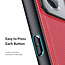 Dux Ducis - Telefoonhoesje geschikt voor de OnePlus Nord 2 CE 5G  - Fino Series - Back Cover - Rood
