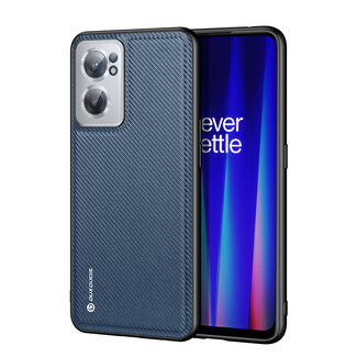 Dux Ducis - Telefoonhoesje geschikt voor de OnePlus Nord 2 CE 5G  - Fino Series - Back Cover - Blauw