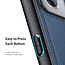 Dux Ducis - Telefoonhoesje geschikt voor de OnePlus Nord 2 CE 5G  - Fino Series - Back Cover - Blauw